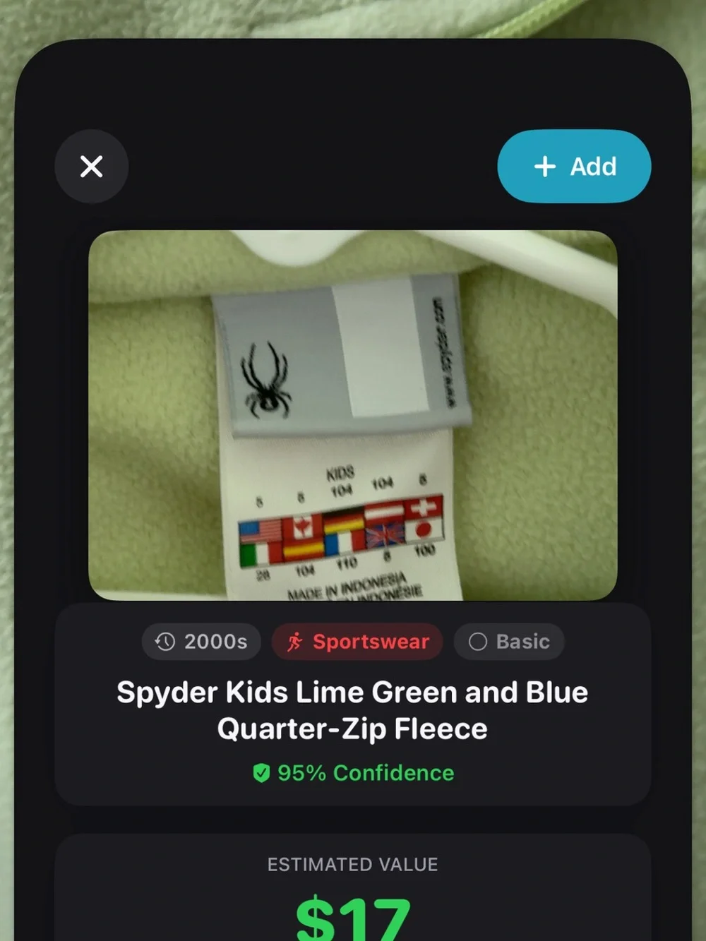 Spyder soft neckline